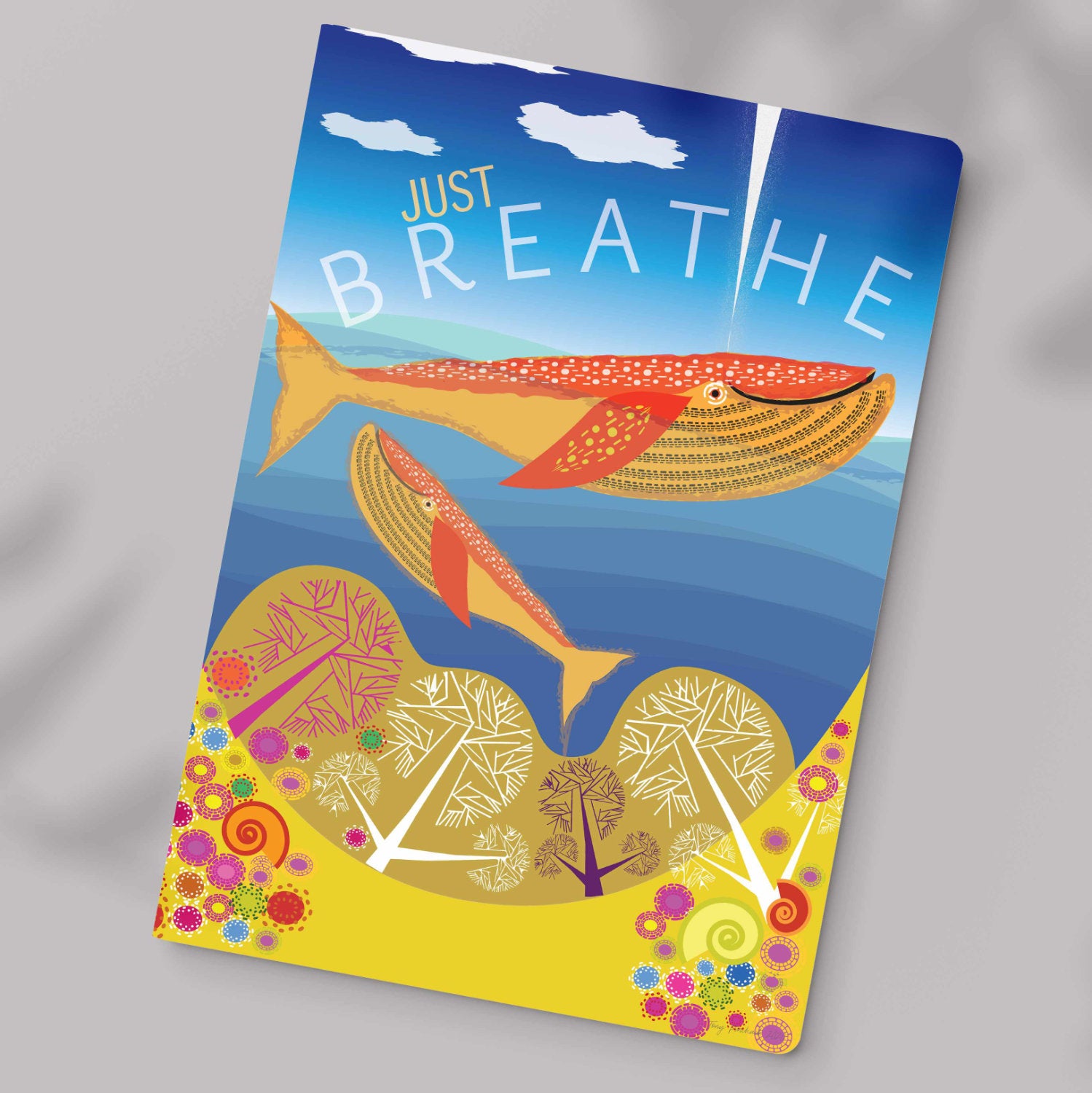 Just Breathe Notebook